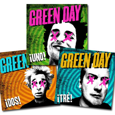 Green Day — !UNO! / !DOS! / !TRE! 3XLP - Vinyl Collective