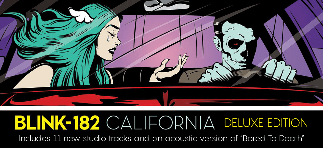 Blink 182 "California" deluxe vinyl