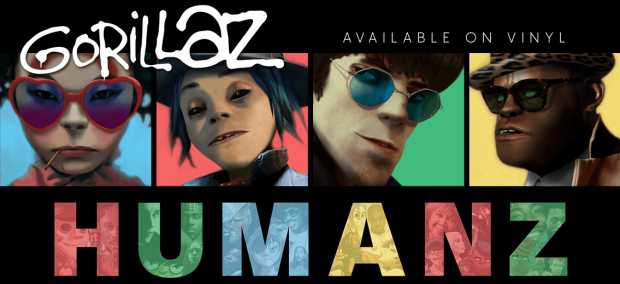 Gorillaz Humanz Vinyl