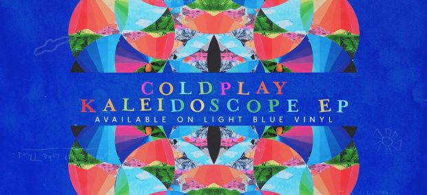 Coldplay Kaleidoscope Light Blue Vinyl