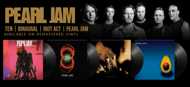 Pearl Jam Vinyl Reissues